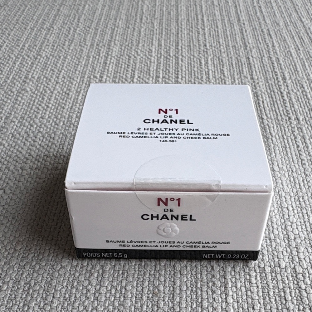 CHANEL red camellia Lip and Cheek Balm - 2 Healthy Pink